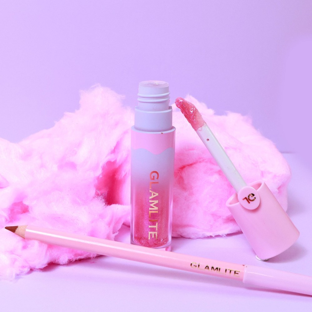 Glamlite - Candy Floss Lip kit - Pink